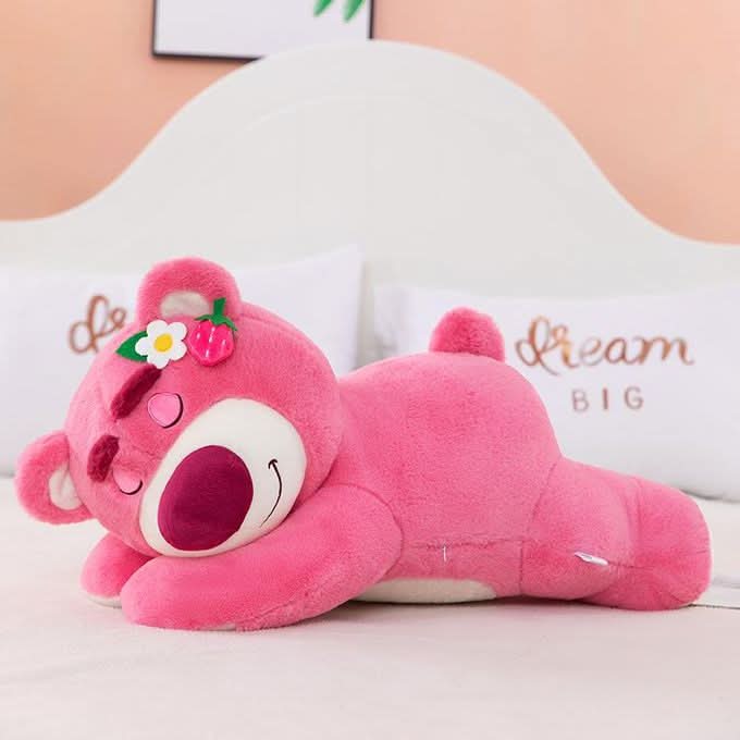 Strawberry Bear Sleeping Pillow Plush Toy - Superpanda