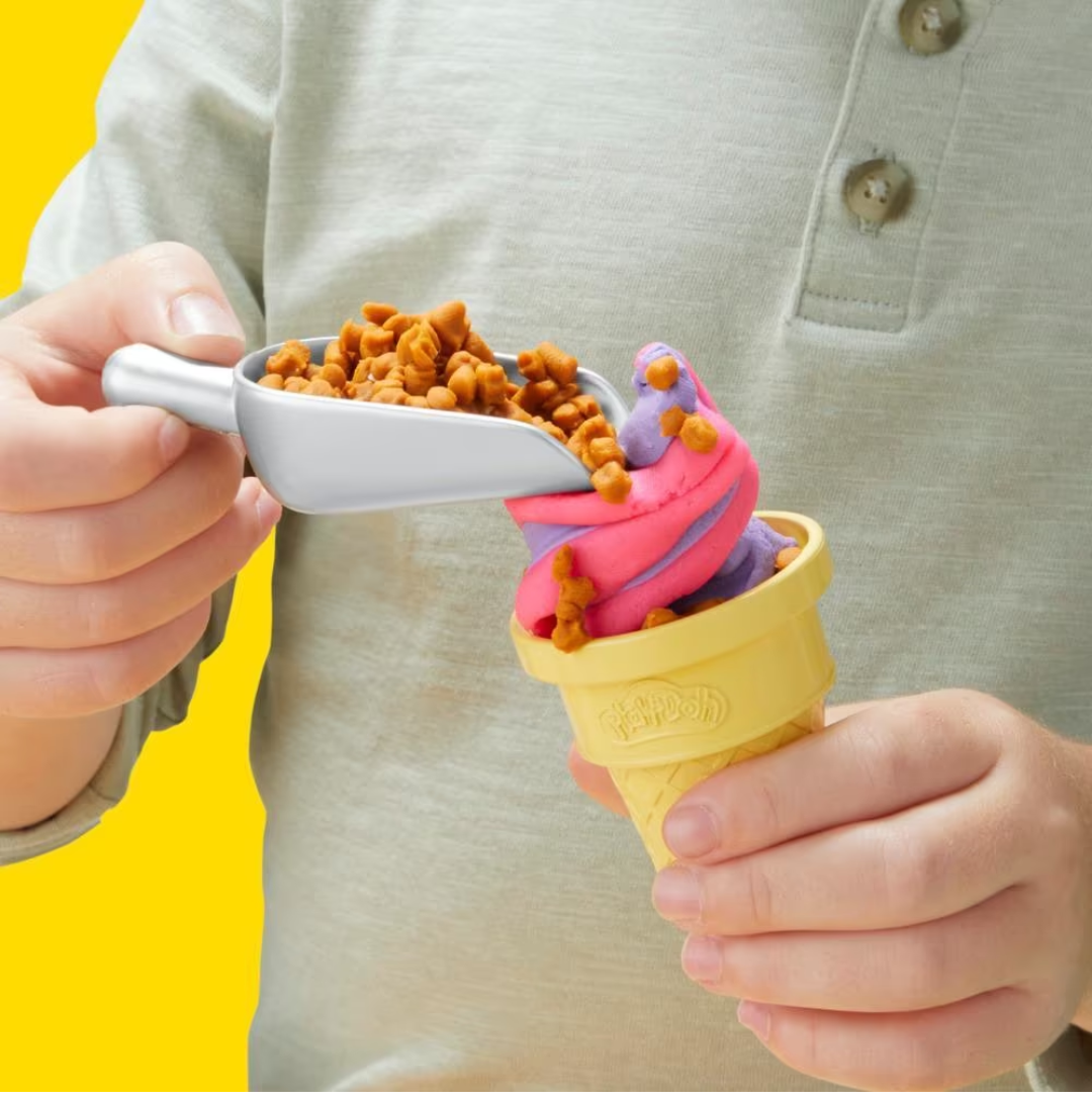 Play-Doh Rainbow Swirl Ice Cream Playset