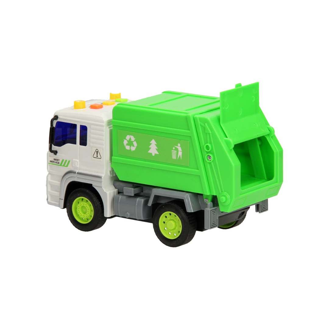 Wenyi Bruder 1:20 شاحنة الصرف الصحي الاحتكاك - الأخضر