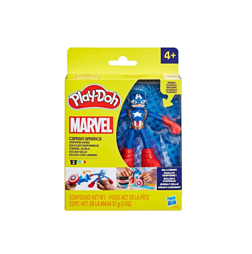 Play-Doh Marvel Captain America Stamping Shield