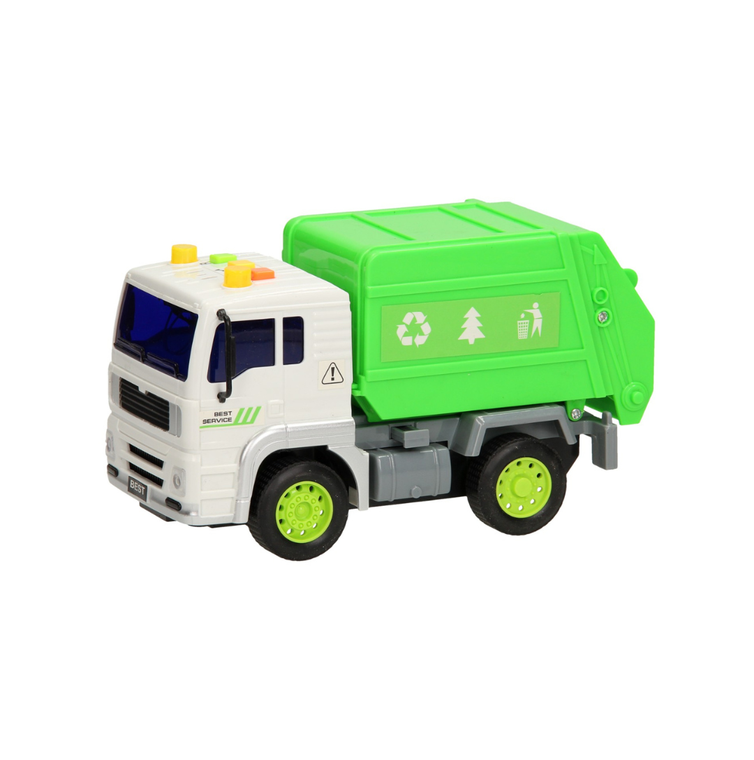 Wenyi Bruder 1:20 شاحنة الصرف الصحي الاحتكاك - الأخضر