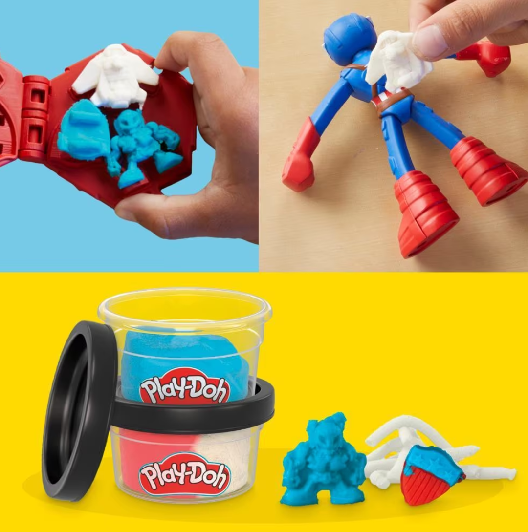 Play-Doh Marvel Captain America Stamping Shield