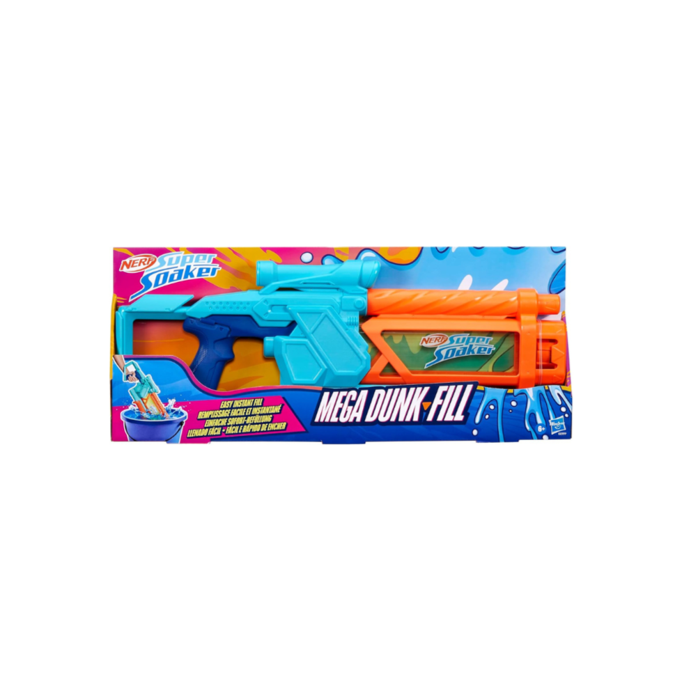 Nerf Super Soaker Mega Dunk-Fill Water Blaster