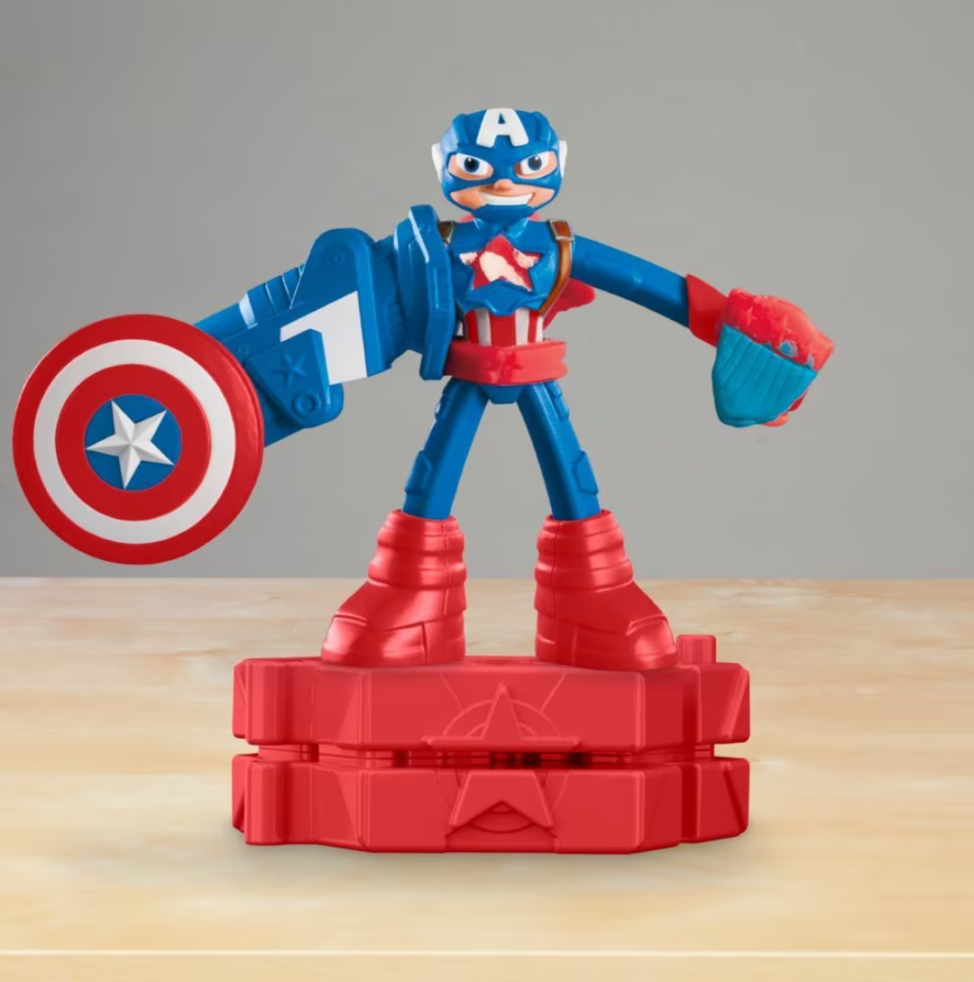 Play-Doh Marvel Captain America Stamping Shield