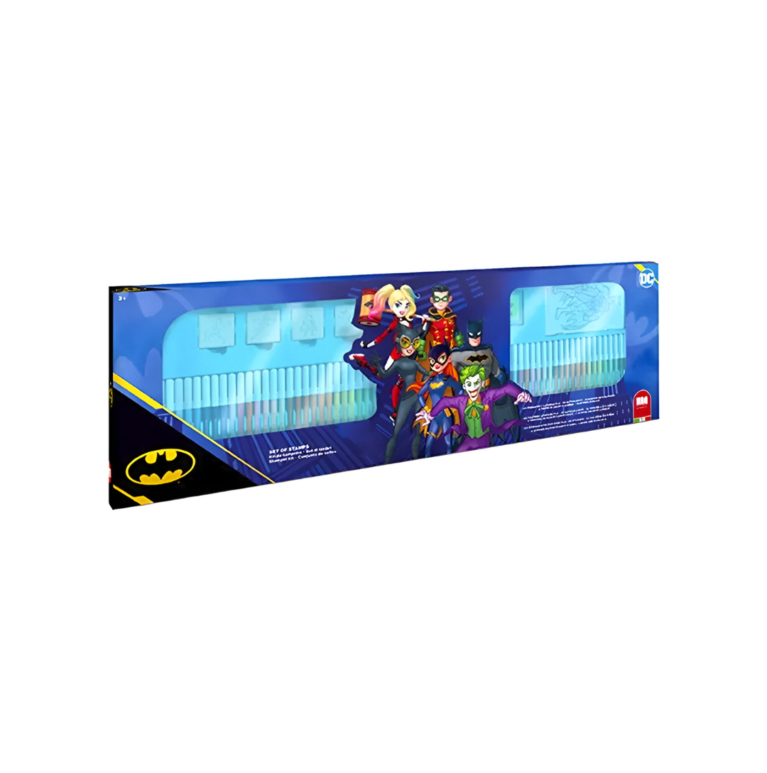 Multiprint - Batman 60 Felt-Tip Pens Coloring Set