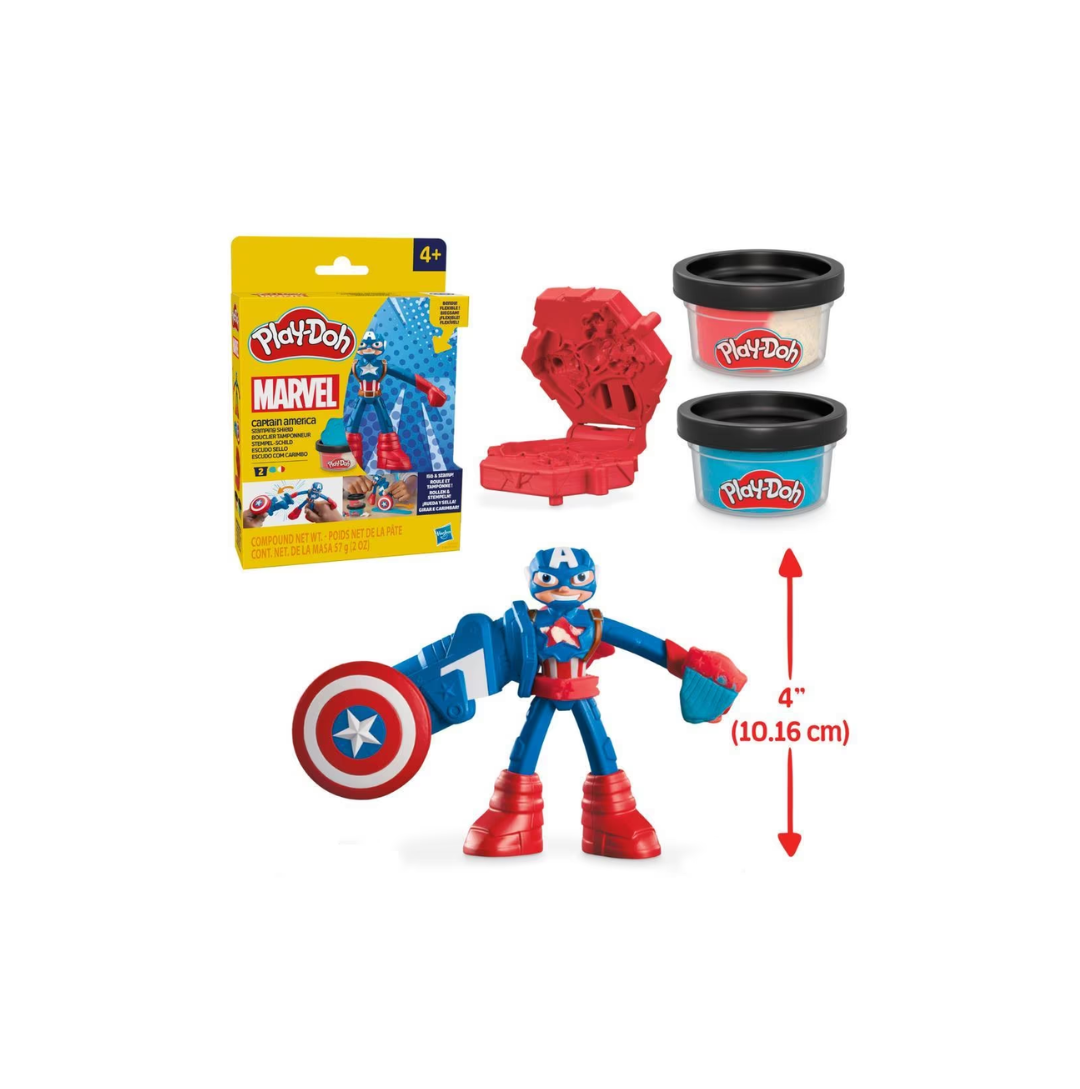 Play-Doh Marvel Captain America Stamping Shield
