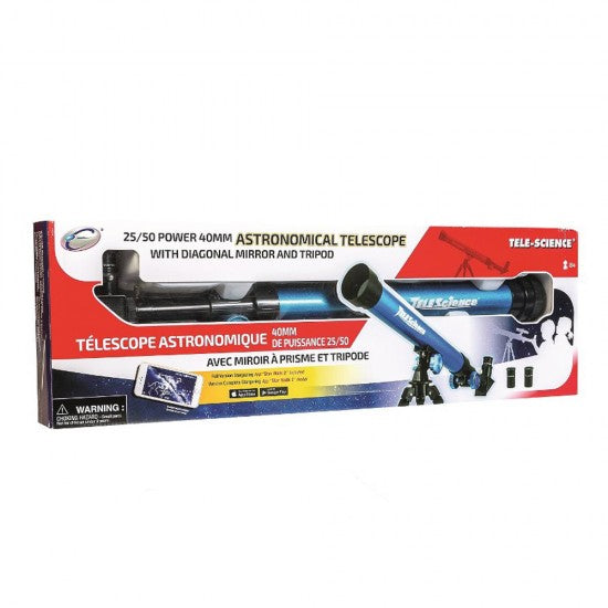 EASTCOLIGHT Atronomical Telescope With Tripod 25/50 PWR40MM