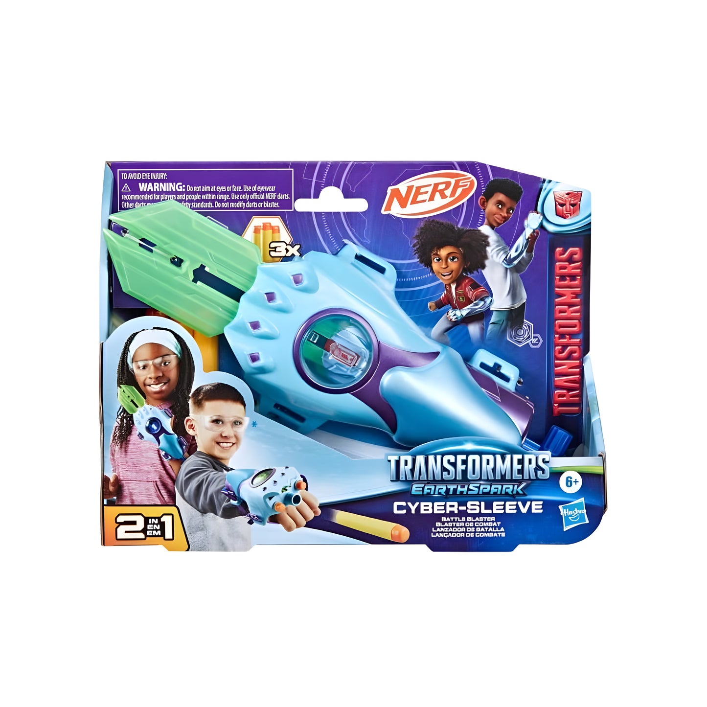 Transformers Earthspark Cyber-Sleeve Battle Blaster