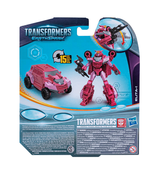 Transformers Earthspark Elita - Superpanda