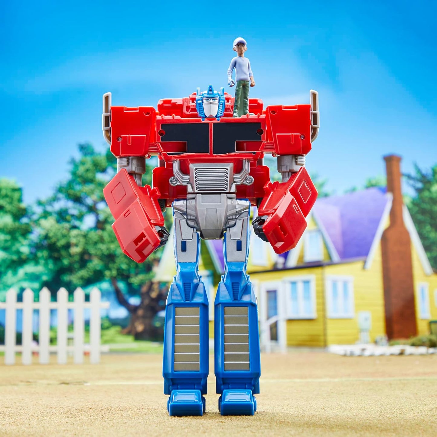 Transformers Earthspark Spinchanger Optimus - Superpanda
