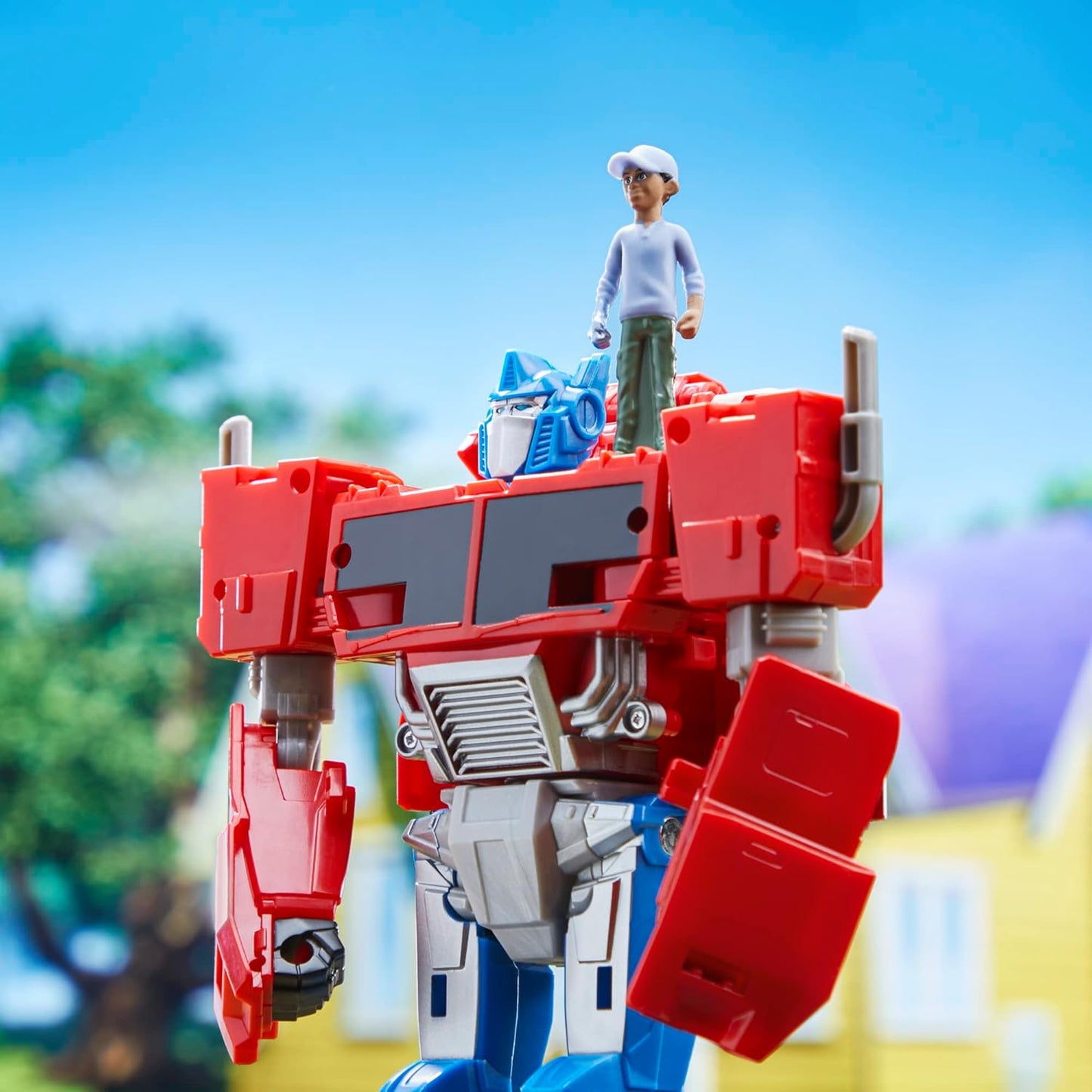 Transformers Earthspark Spinchanger Optimus - Superpanda