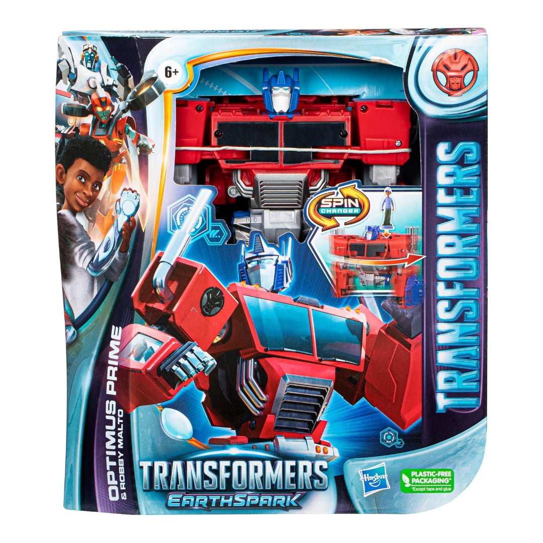 Transformers Earthspark Spinchanger Optimus - Superpanda