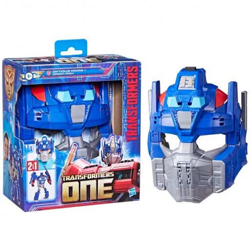 Transformers One 2 in 1 Mask and Optimus Prime - Superpanda