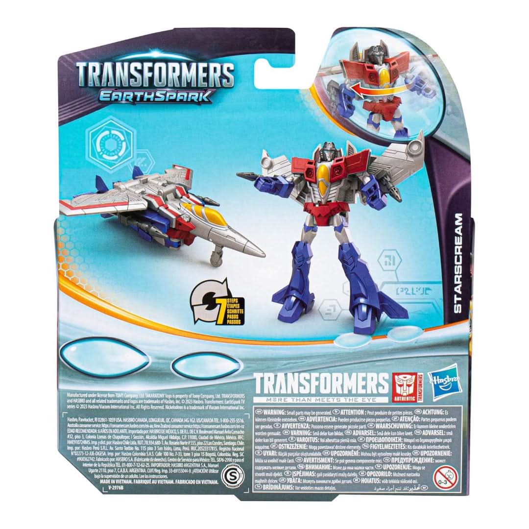 Transformers Toys EarthSpark Warrior - Superpanda