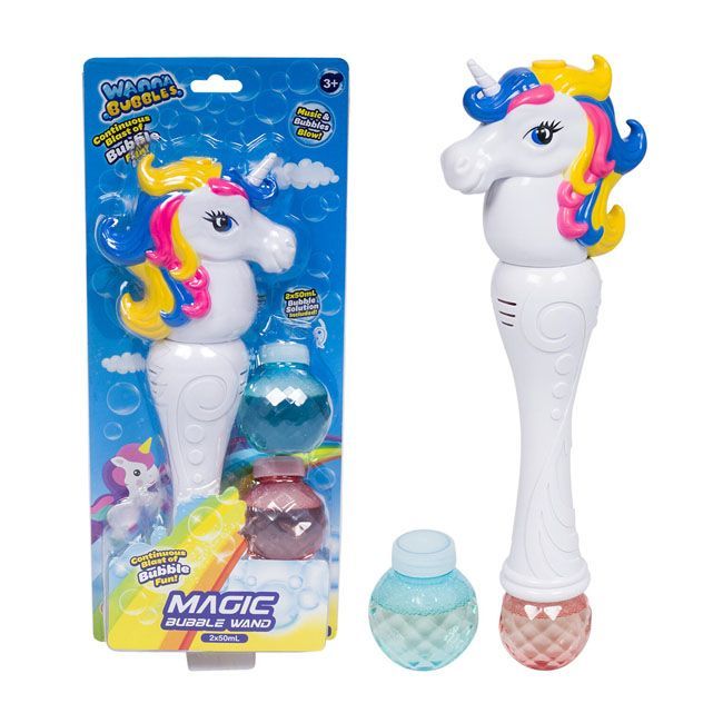 Majectic Bubbles - B/O Unicorn Bubble Wand