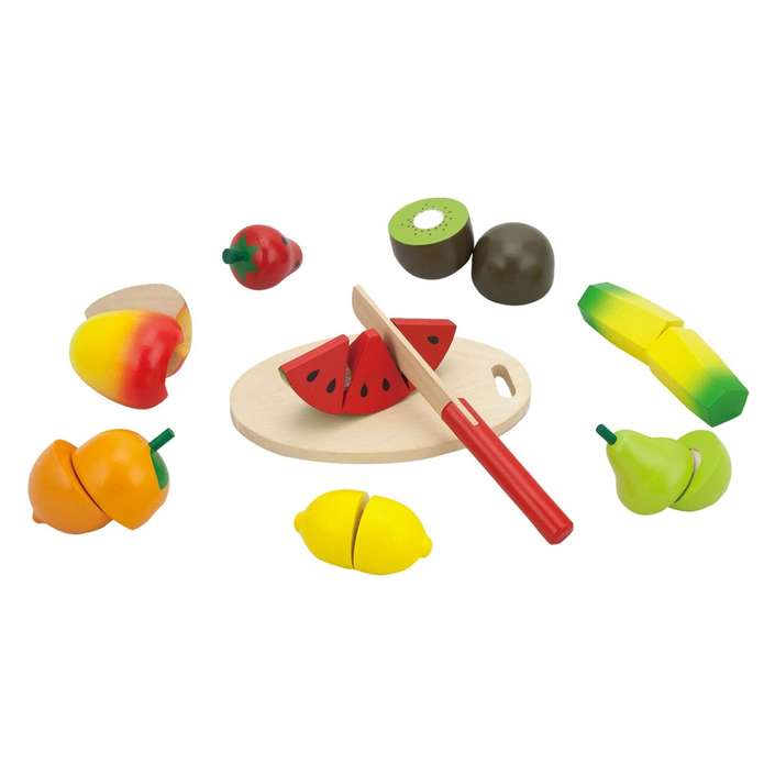 Viga Wooden Cutting Fruit Set