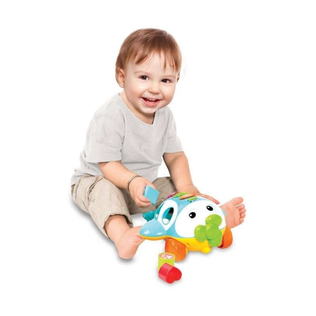 Winfun Sort 'N Learn Pull Along Plane - Superpanda