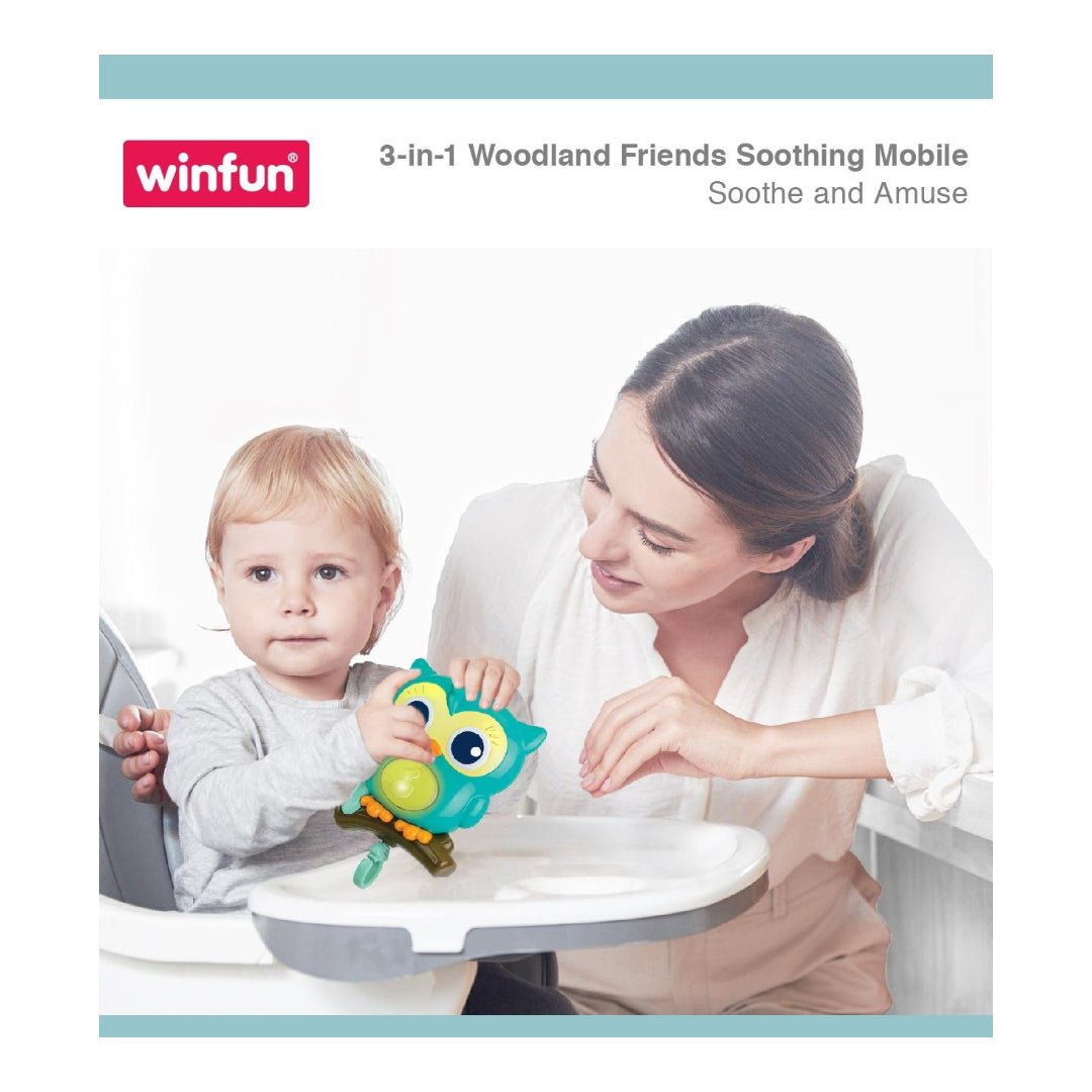 Woodland Friends Soothing Mobile - Superpanda