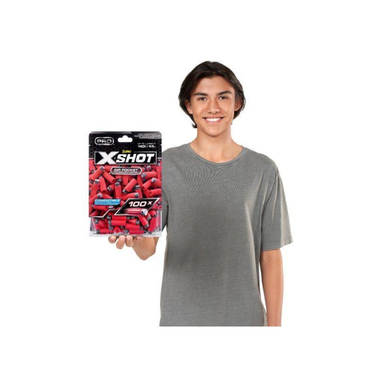 X-Shot Pro S1 Dart Refill 100 Pcs Foilbag