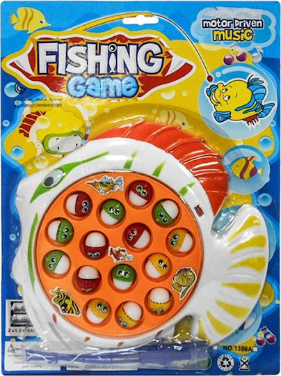 Fish-Shaped Magnetic Fishing Game – 15 Pieces