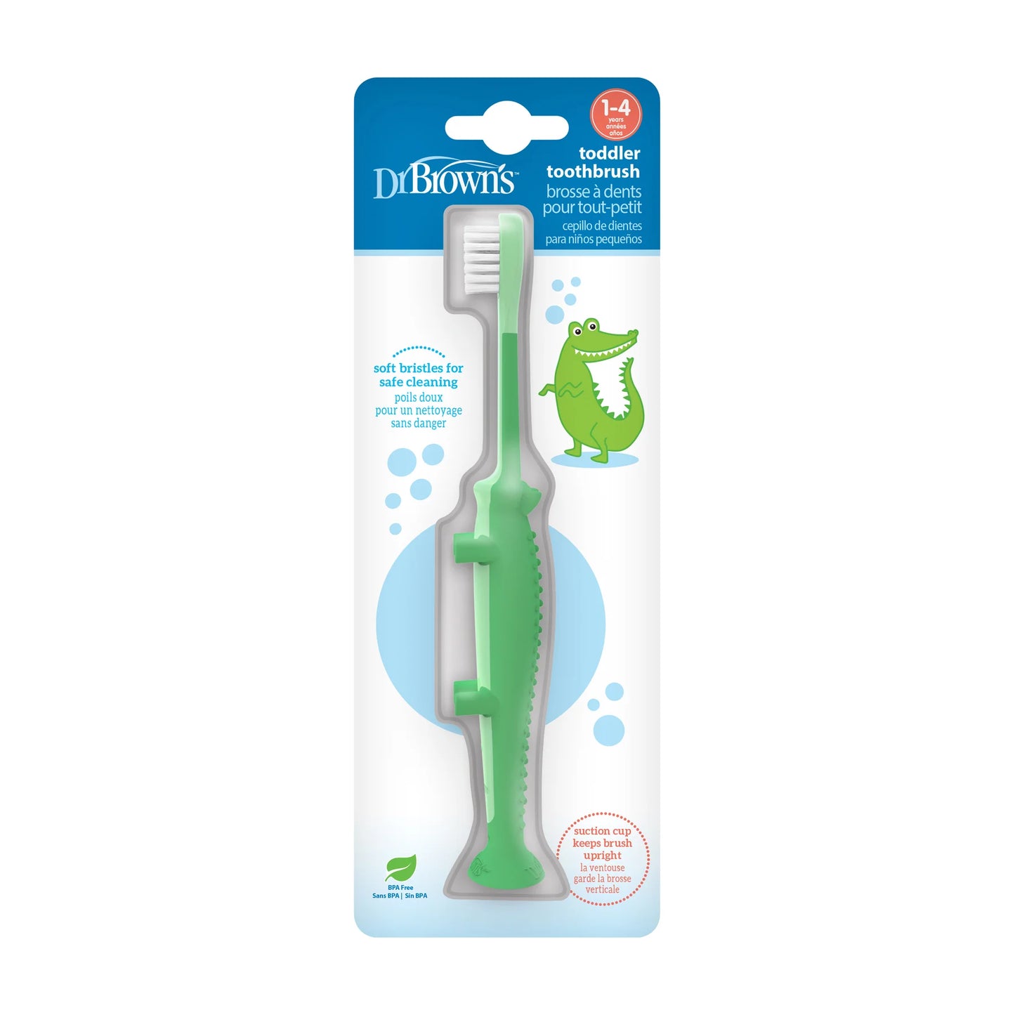 Dr. Brown's Toddler Toothbrush Crocodile