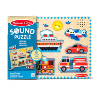 Melissa & Doug Kids Vehicles Sound Puzzle