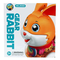 Musical Transparent Gear Rabbit Toy