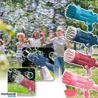 24-Hole Balloon Bubble Maker Gun