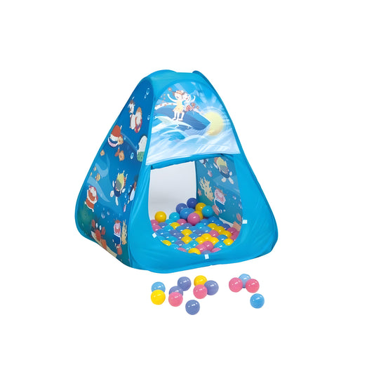 Underwater-Themed Pop-Up Ball Pit Tent