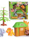 Forest House Animal Playset Safari Adventure