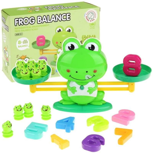 Kids Learning Scale Learning to Count Frog