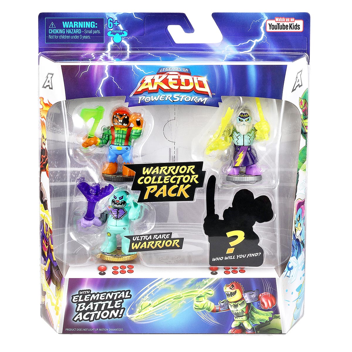Akedo S3 W2 War Collector Pack