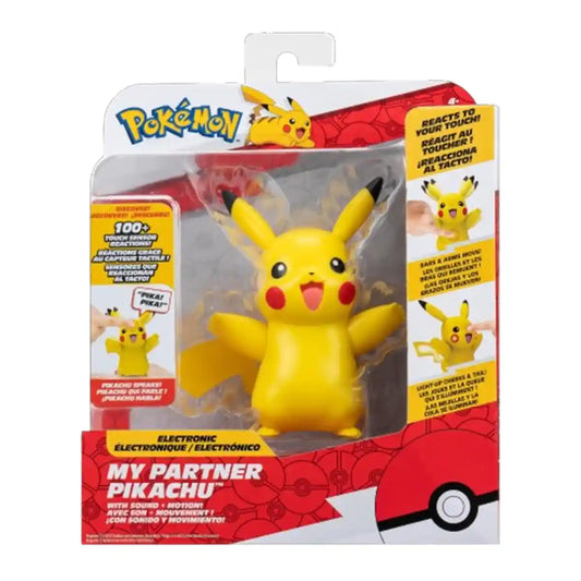 Pokemon Deluxe Feature Figure My Partner Pikachu