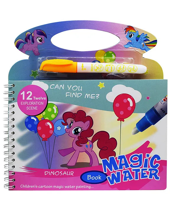 Magic Water Coloring Book.