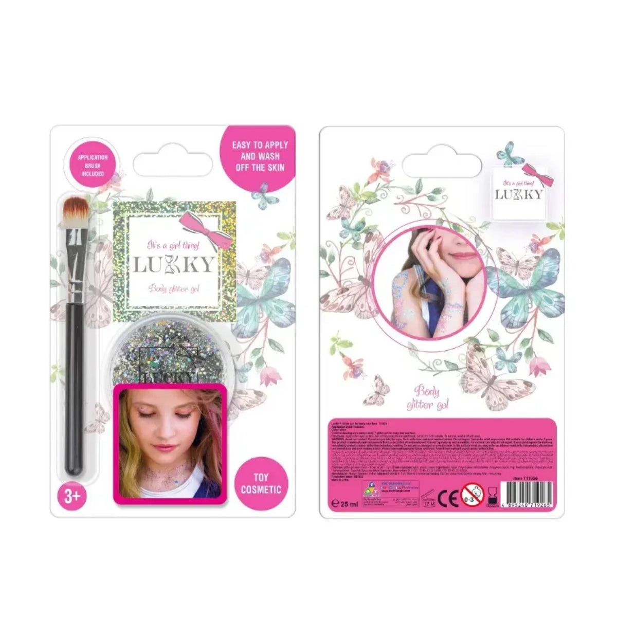 Lukky Body Glitter GelSilver