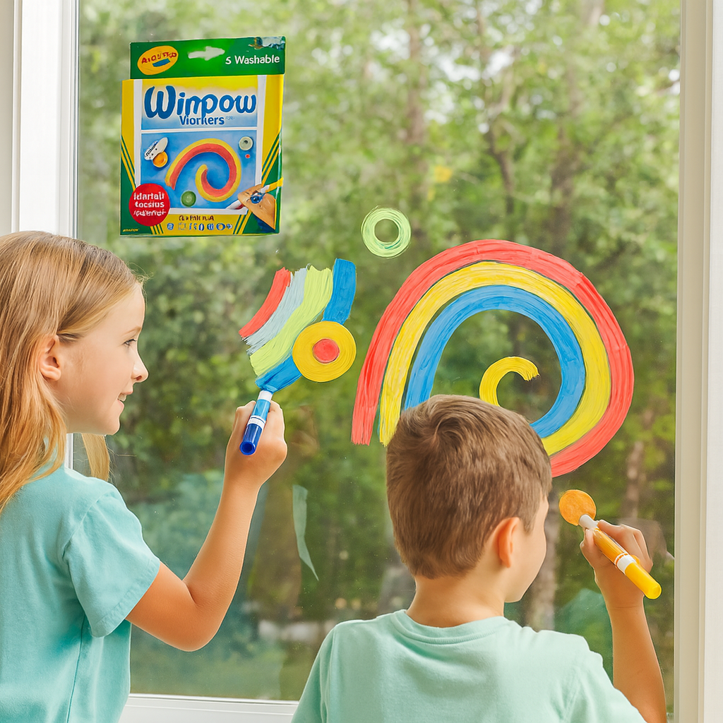علامات نافذة Crayola قابلة للغسل