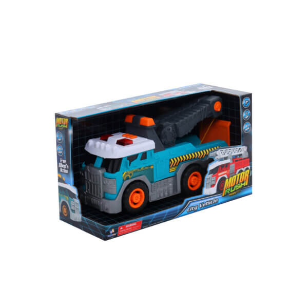 Happy Line Motor Rush City Vehicle Tow Truck