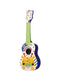 Colorful children's guitar with animal motifs