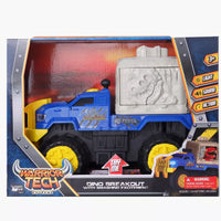 Warrior Tech Dinosaur Breakout Truck with Smashing Excitement