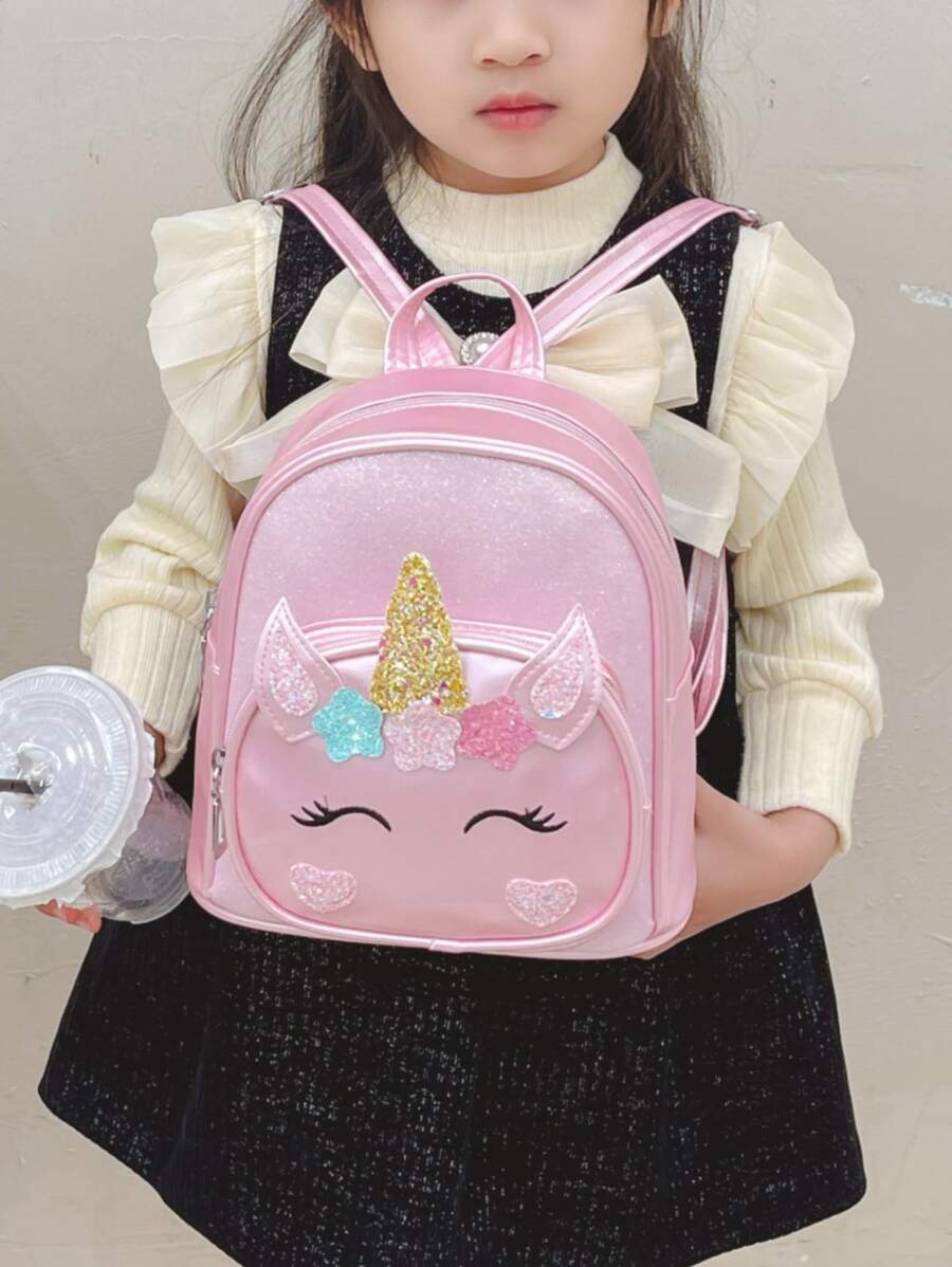 Unicorn themed backpack