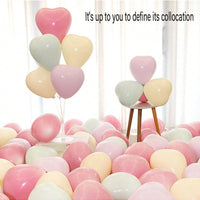 25 PCS Heart balloons.