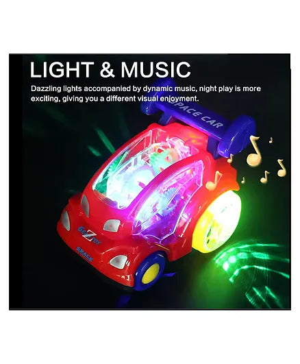 Space Puzzle Gear Car With Light & Sound.