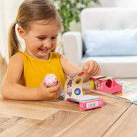 Melissa & Doug Sticker WOW! Ice Cream Bundle: Activity Pad & Sticker Stamper