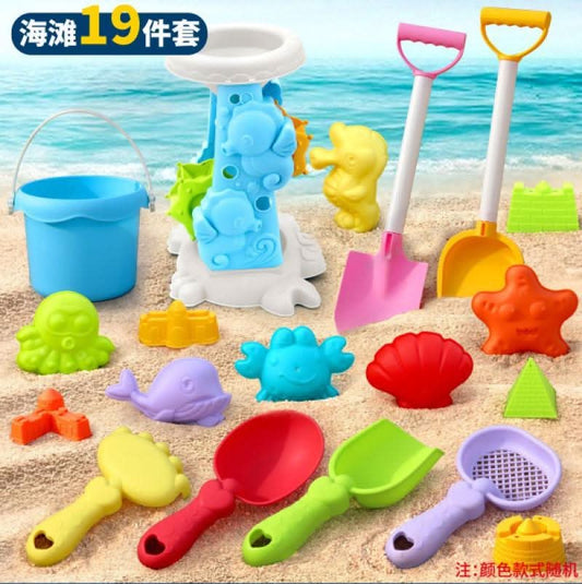 19 - piece beach toy set - Superpanda