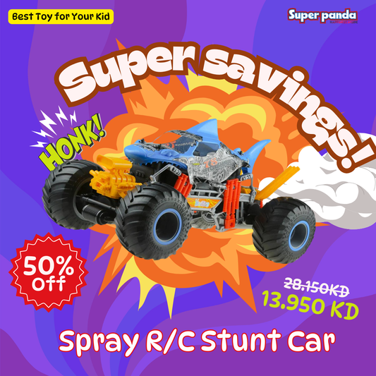 Spray R/C Stunt Car