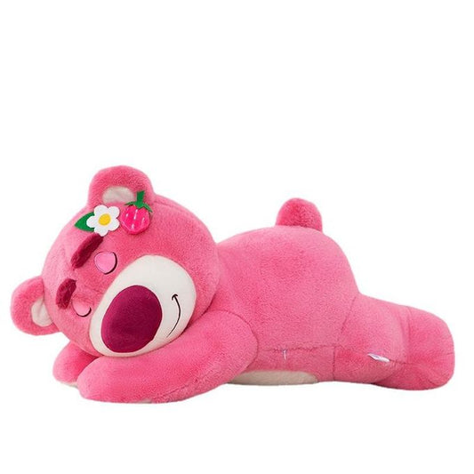 Strawberry Bear Sleeping Pillow Plush Toy