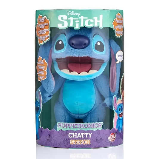 WOW الأشياء - Disney Stitch Real FX Chatty Puppetronic
