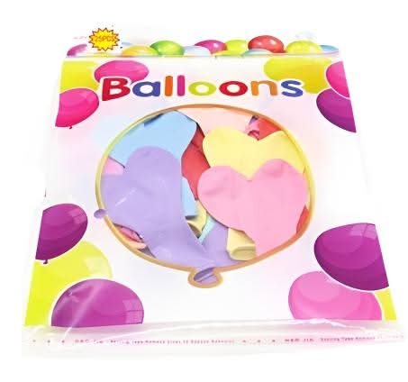 25 PCS Heart balloons. - Superpanda