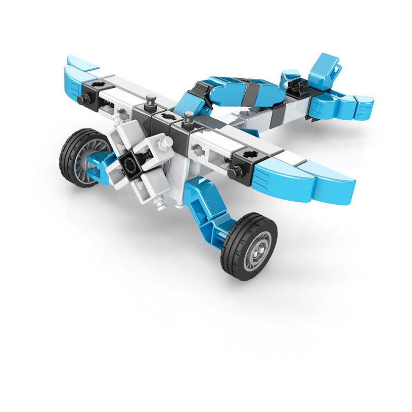 Bundle - Inventor Mechanics Acrobatic Plane + Supermag Projects 30pcs