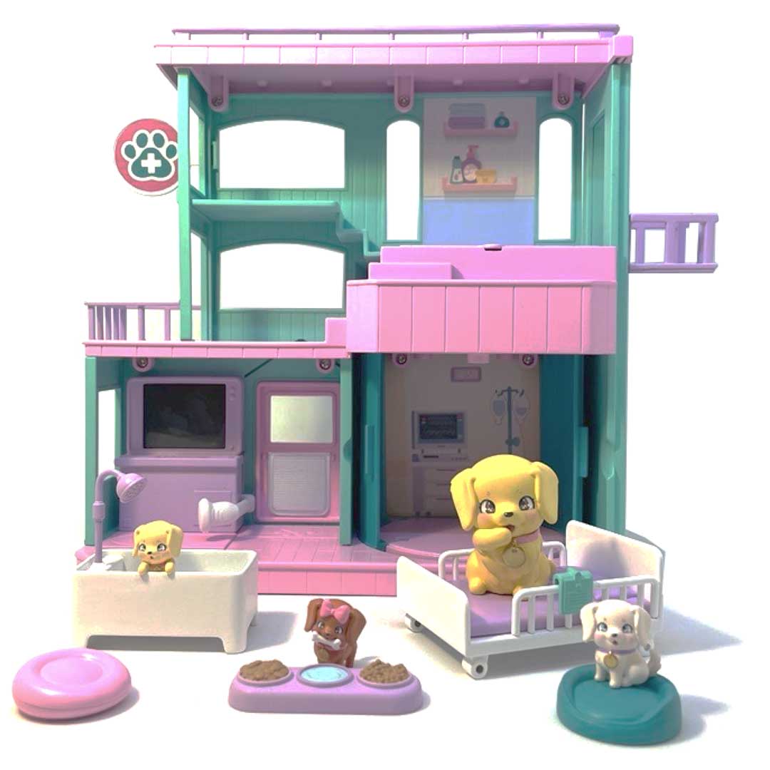 Little Live Pets: Mama Surprise Families S1 Baby Care Clinic Interactive Playset